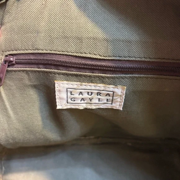 Vintage Laura Gayle Legacy
Southwestern Style Handbag Purse Satchel Shoulder Bag - Picture 13 of 16